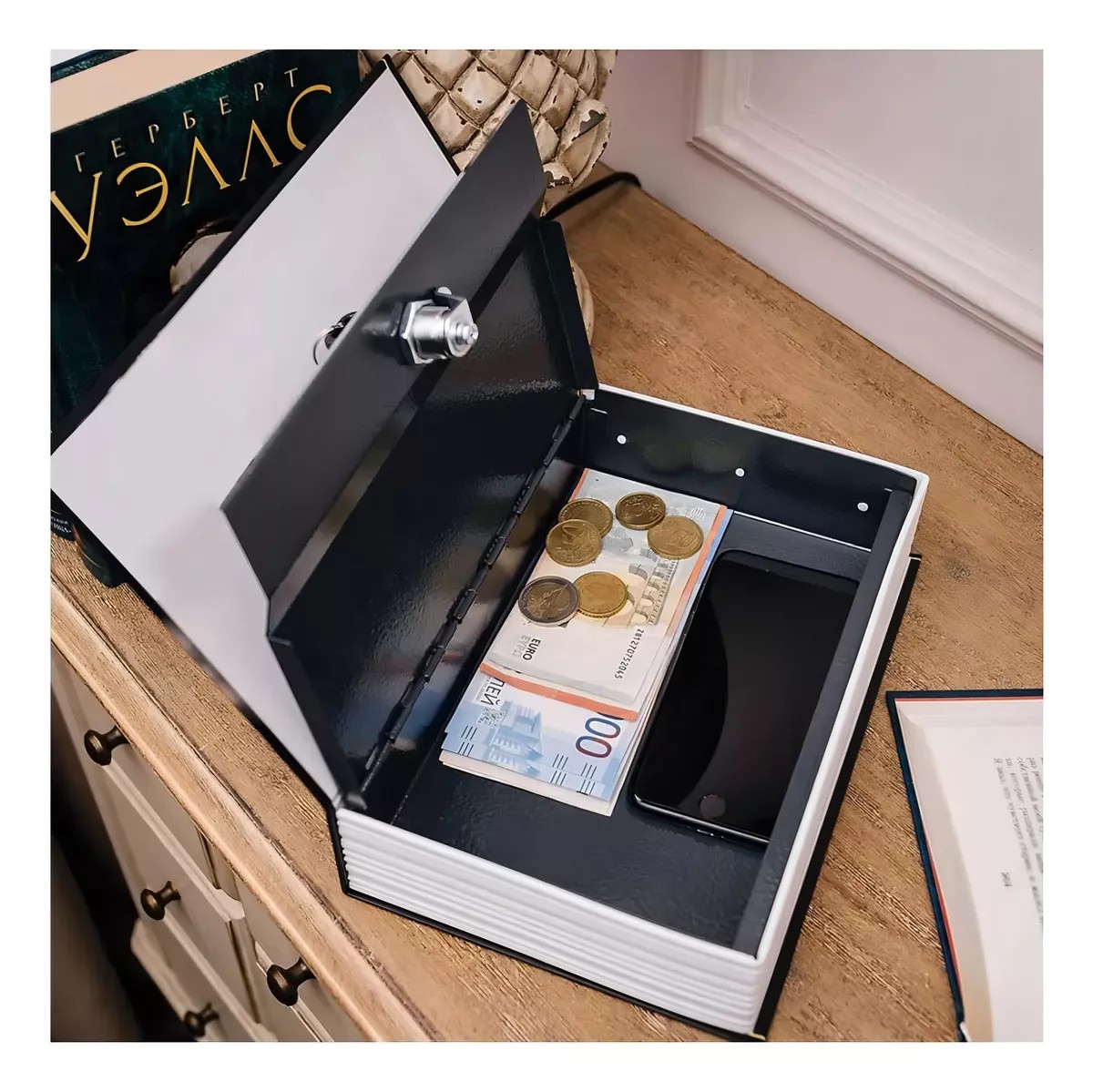 LIBRO CAJA FUERTE ANTI-ROBO